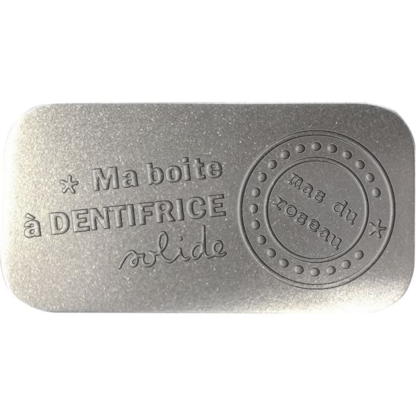Boite de conservation pour dentifrice solide