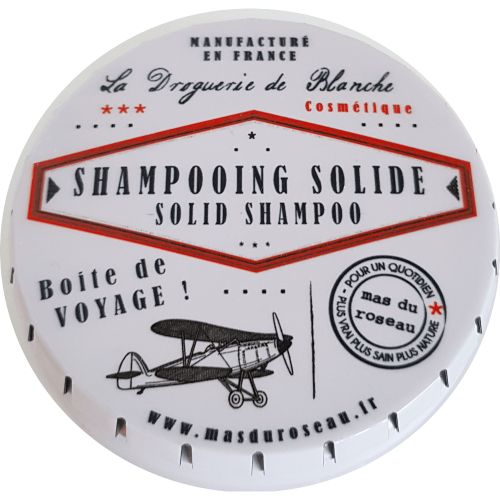 Boite en métal pour shampooing solide