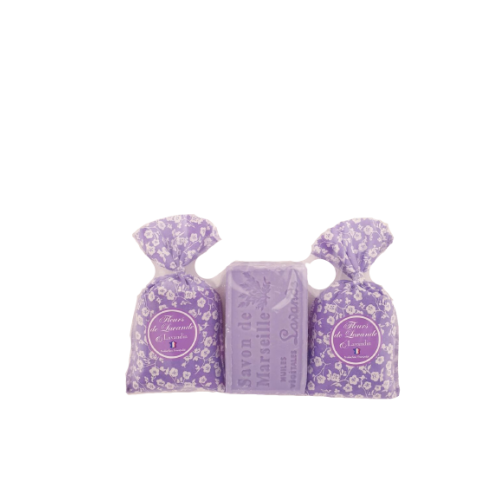 2 sachets lavande + 1 savon
