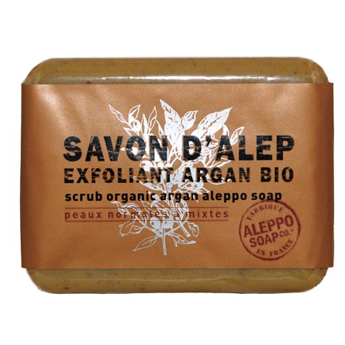 Savon exfoliant à l'huile d' Argan