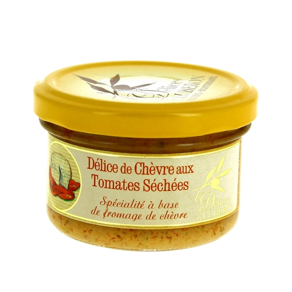 Delice de chevre aux tomates sechees