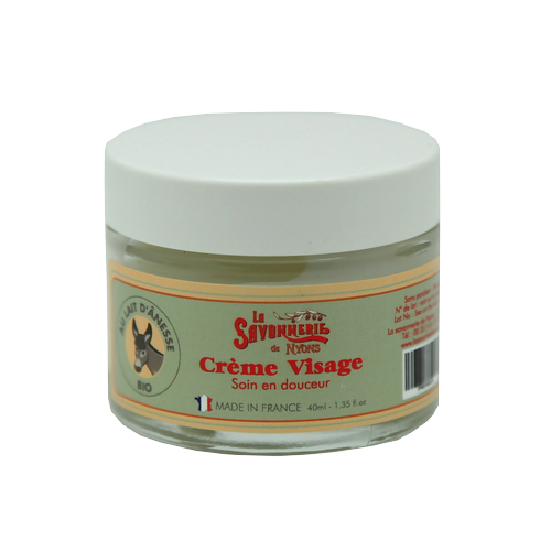 Crème visage au Lait d'Ânesse BIO