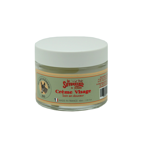 Crème visage au Lait d'Ânesse BIO